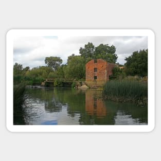 Stour Valley Way: Cutt Mill, Hinton St Mary Sticker